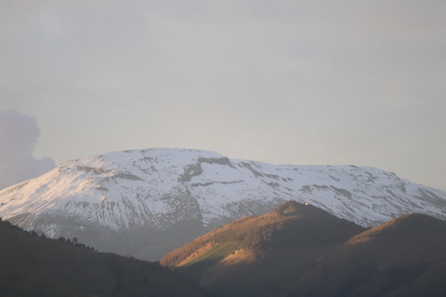 Detalle de la cabaña